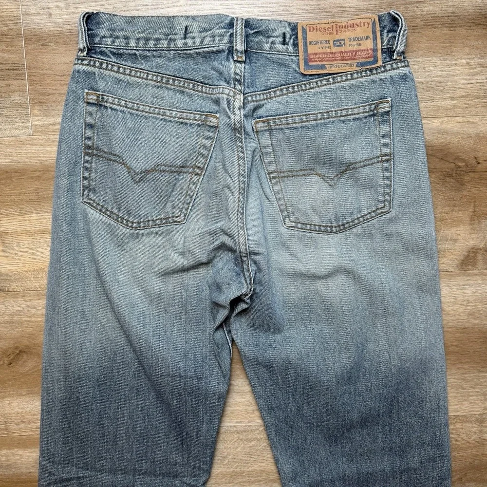 Vintage Diesel Kulter Jeans Men 29x32 Blue Straight Leg Retro Wash Made in Italy